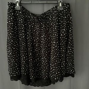 Torrid skater lace skirt
